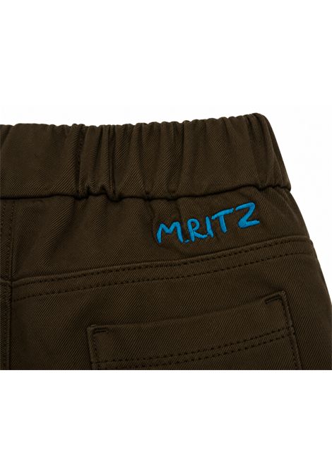 Pantaloni con vita elasticizzata MANUEL RITZ | MR4514MILITARE